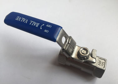 China 1/4“ 316 de Vrouwelijke Draad 6.3Mpa van de Roestvrij staalKogelklep BSP/1000PSI-Druk leverancier
