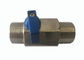 MiniHet Roestvrije staalmateriaal van de Kogelklepchrome Geplateerd Pn63 Mannelijk Draad leverancier